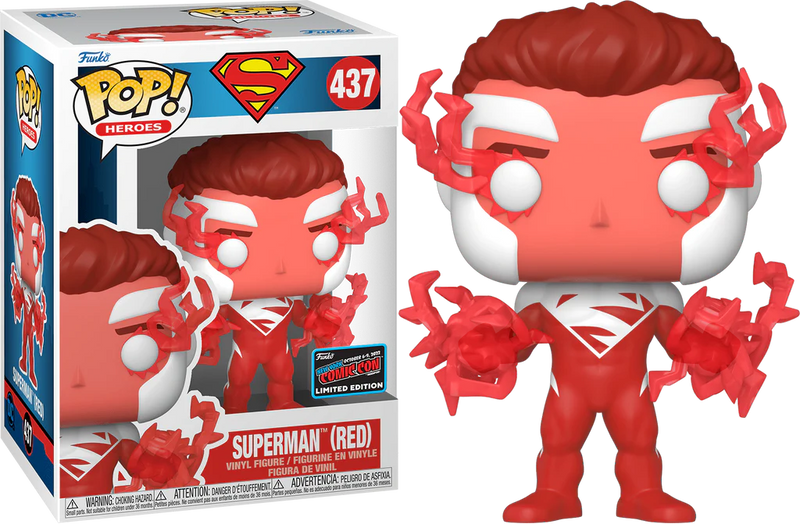 Superman (RED) Funko Pop