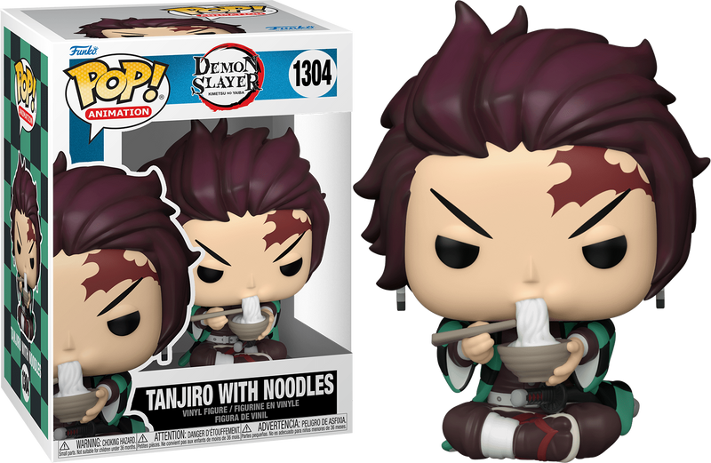 Tanjiro With Noodles Pop! Vinyl Figure