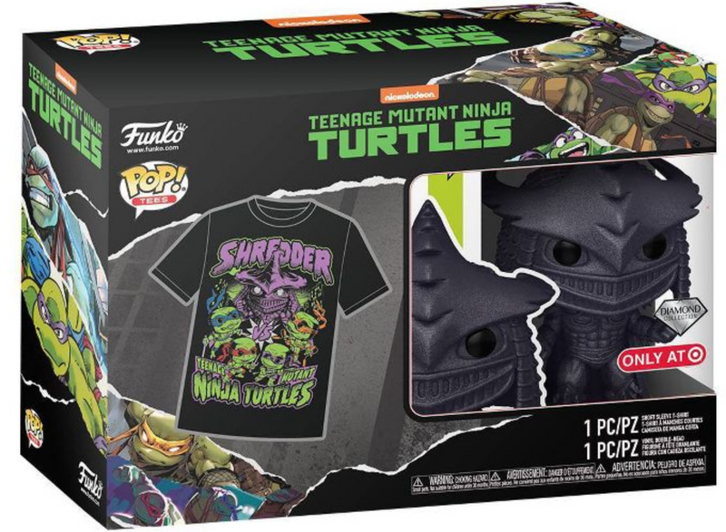 Teenage Mutant Ninja Turtles - Diamond Super Shredder POP & Tee (M)