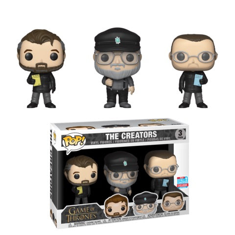 The Creators (Game of Thrones) Fall Convention Exclusive (3-Pack)