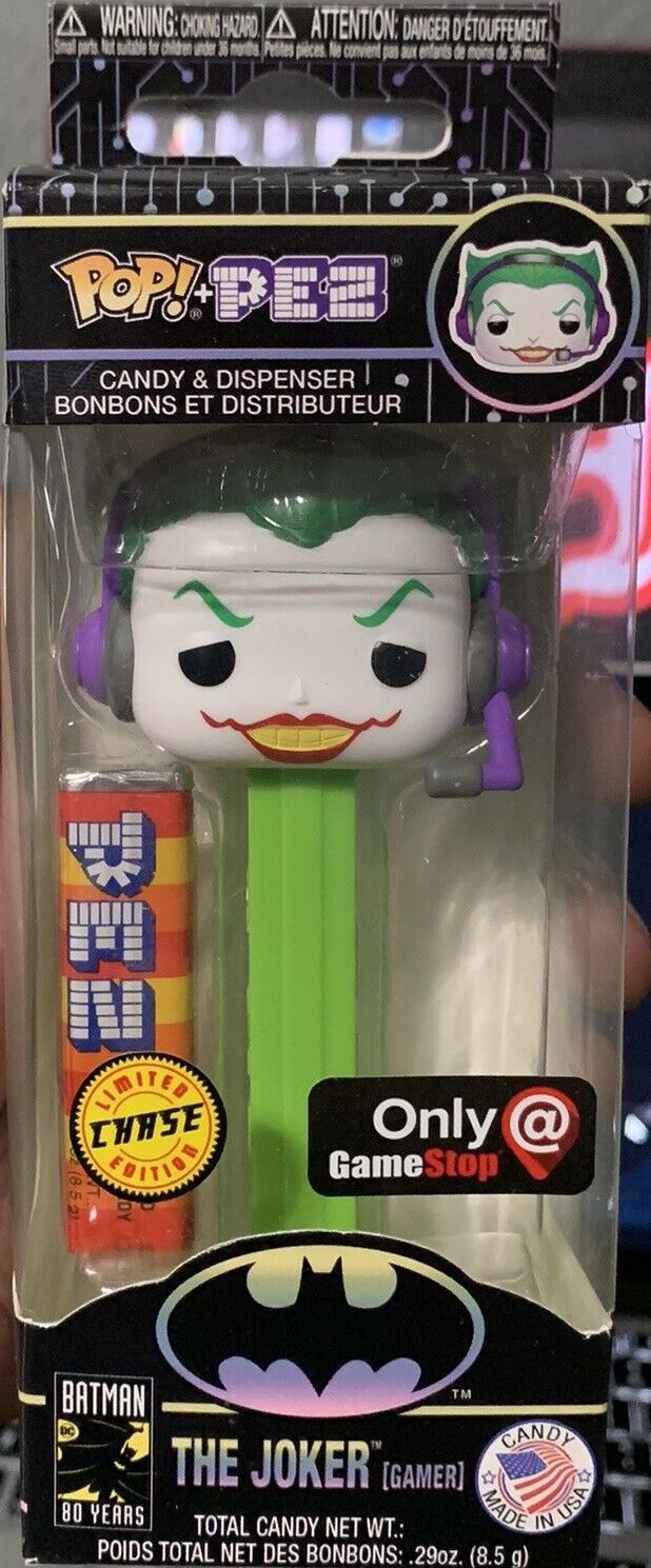 The Joker (Gamer) (Green Stem) Pez Funko