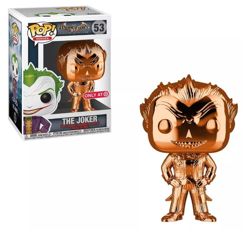 The Joker (Arkham Asylum) (Orange Chrome) Pop! Vinyl Figure