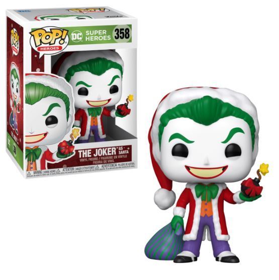 The Joker as Santa Pop! Vinyl Figure
