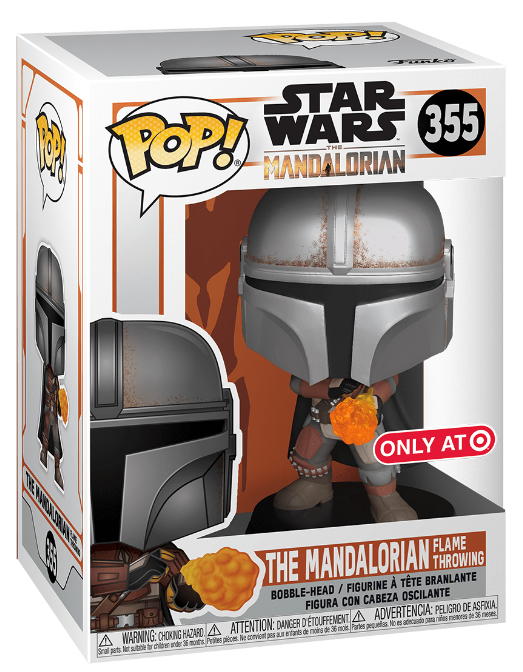 The Mandalorian Flame Throwing Pop! Vinyl Figure