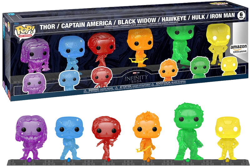 Infinity Saga 6 Pack Amazon Exclusive Art Series