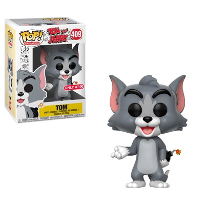 Tom and Jerry Cartoon Tom (Bomb) Pop! Vinyl Figure