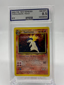 AGS Graded 2000 Pokemon Neo Genesis Holo Typhlosion 18/111 8.5