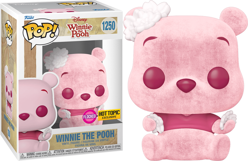 Winnie The Pooh Flocked Hot Topic Exclusive