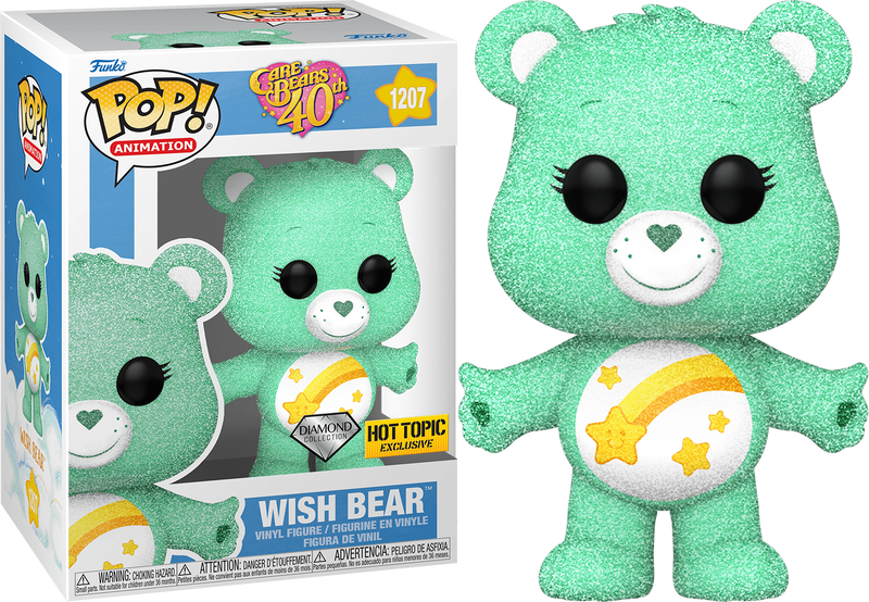 Care Bears Wish Bear (Diamond Glitter) Pop! Vinyl Figure