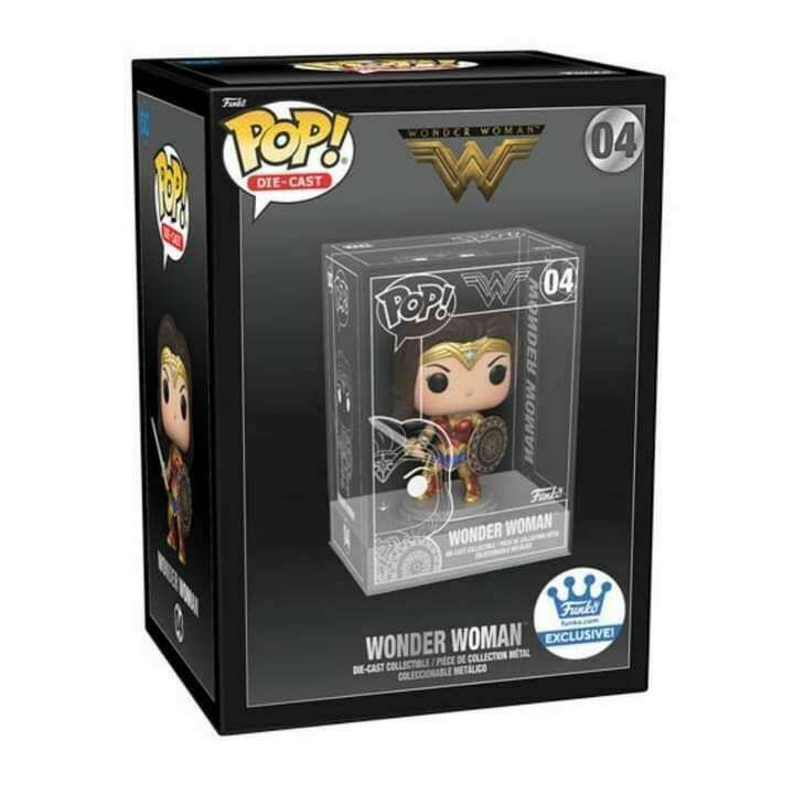 Wonder Woman Die-Cast Collectable Pop! Vinyl Figure
