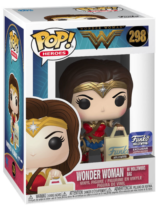 Wonder Woman w/ Hollywood Bag Pop! Vinyl Figure