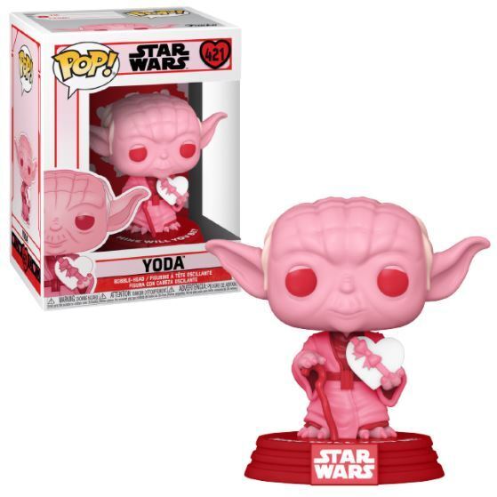 Yoda (Valentine / Pink) Pop! Vinyl Figure