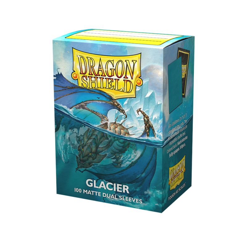 Dragon Shield Dual Matte Standard Sleeves - Glacier (100-Pack)
