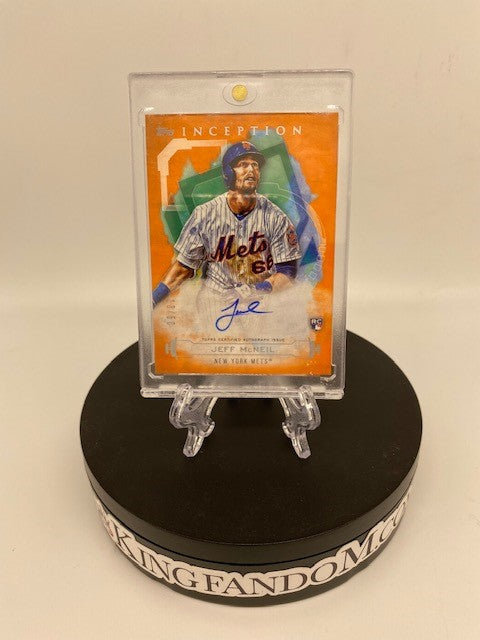 Topps Trading Card Jeff McNeil Autographed