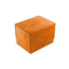 GameGenic Sidekick Deck Box - Orange (Holds 100+)