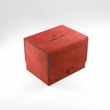 GameGenic Sidekick Deck Box - Red (Holds 100+)