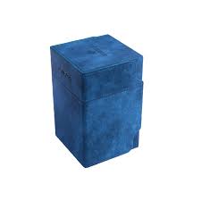 GameGenic Watchtower Convertible Deck Box - Blue (Holds 100+)