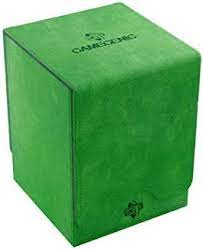 GameGenic Squire Deck Box - Green (Holds 100+)