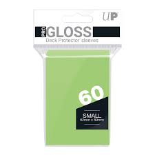 Ultra Pro 60 Gloss Lime Green Deck Protector Sleeves (Small)