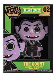 Sesame Street The Count Pop Pin