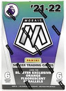 2021-22 Panini Mosaic Soccer Trading Card Blaster Box