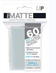 Ultra Pro 60 Matte Clear Deck Protector Sleeves (Small)