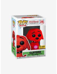 Clifford the Big Red Dog Flocked Hot Topic Exclusive Pop! Vinyl Figure