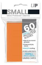 Ultra Pro 60 Matte Orange Deck Protector Sleeves (Small)