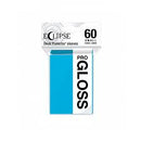 Ultra Pro 60 Gloss Sky Blue Deck Protector Sleeves (Small)