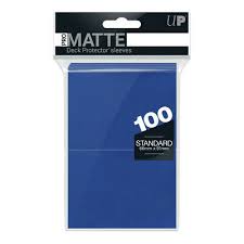 Ultra Pro Matte Blue Deck Protector Sleeves