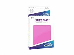 Gloss Pink Supreme UX Sleeves Japanese Size