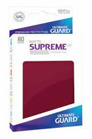 Matte Burgundy Supreme UX Sleeves Japanese Size