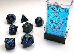 Chessex Speckled Blue Stars 7-Die Set