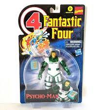 Marvel Legends Fantastic Four Retro Series PSYCHO MAN 6" Loose Action Figure