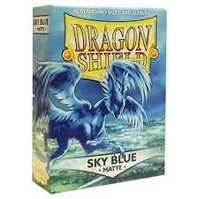 Dragon Shield Matte Japanese Sleeves - Sky Blue (60-Pack)