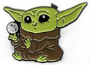 Star Wars The Mandalorian Grogu with Ball Enamel Pin