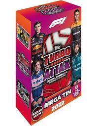Formula 1 Turbo Attax 2022 Racing RED Trading Card Mega Tin [Super Elite]