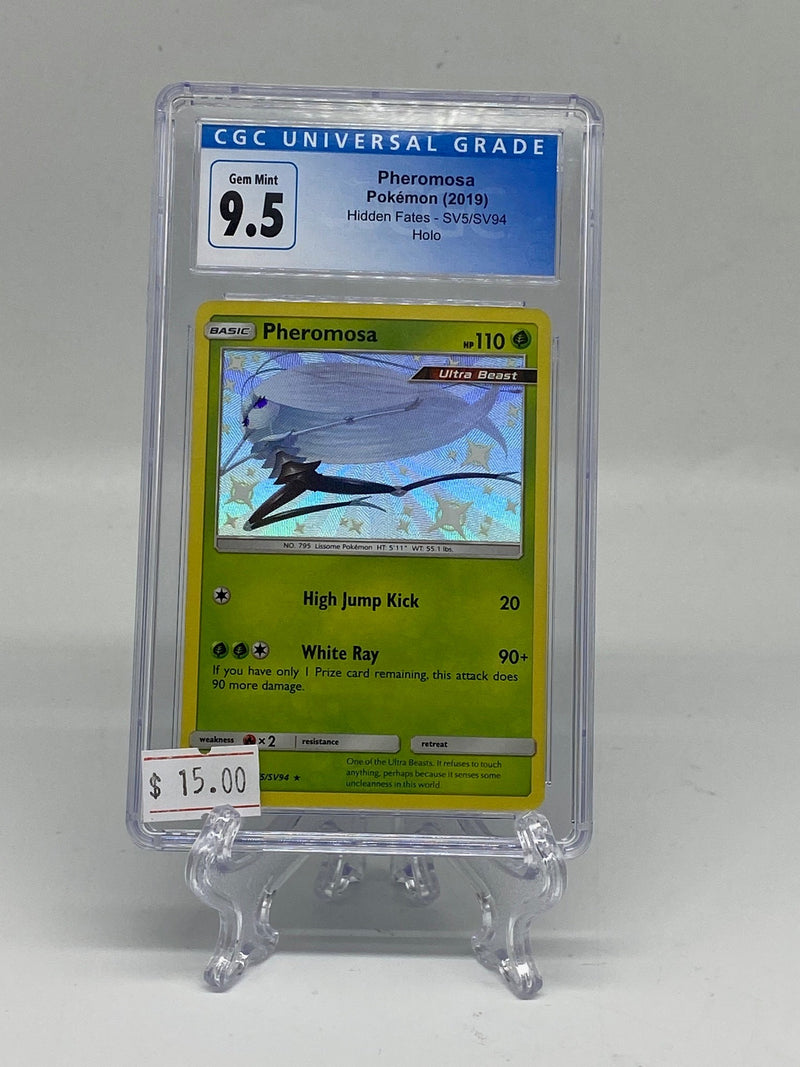 CGC Graded Pokémon Pheromosa - Holo 9.5