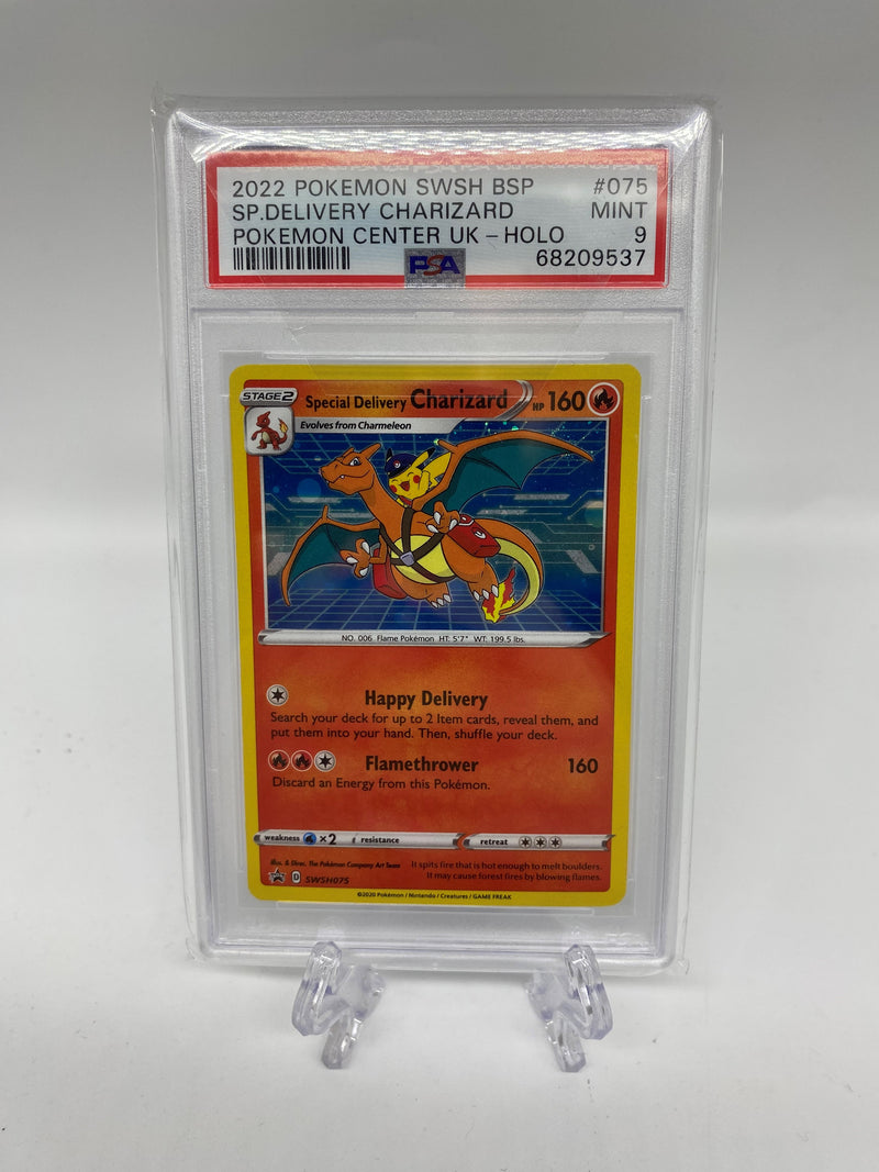PSA Graded Special Delivery Charizard 9