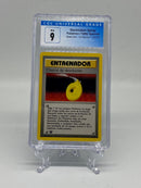 CGC Graded Pokemon Spanish Devolution Spray First Edition 9