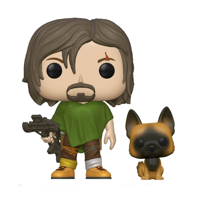 Daryl Dixon with Dog