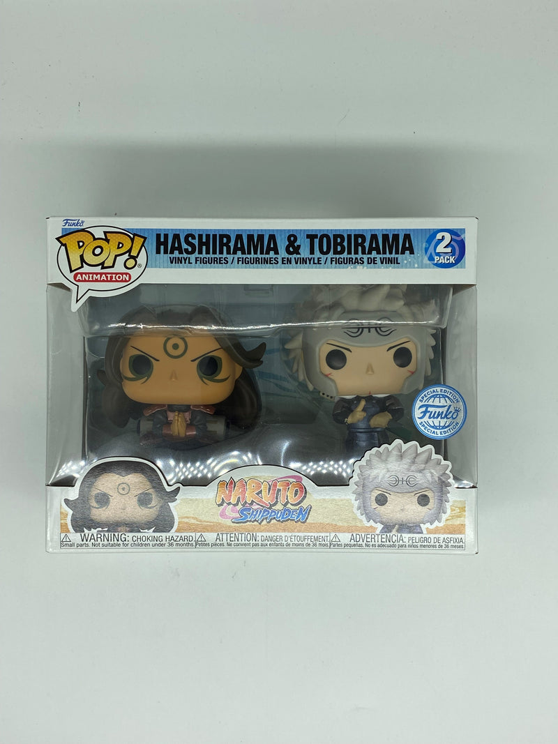 Naruto Hashirama & Tobirama 2 Pack Pop! Vinyl Figure