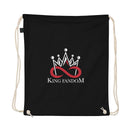 King Fandom Organic Cotton Drawstring Bag