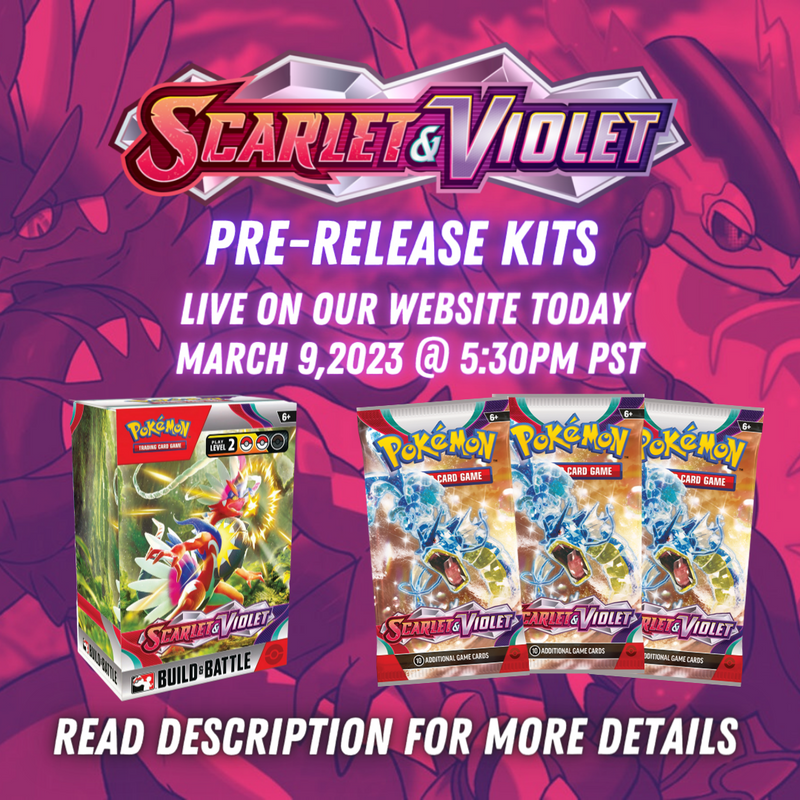 Scarlet and Violet Pre-Release Kit