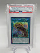 PSA Graded Yu-Gi-Oh Time Stream Secret Rare 1st Edition 9