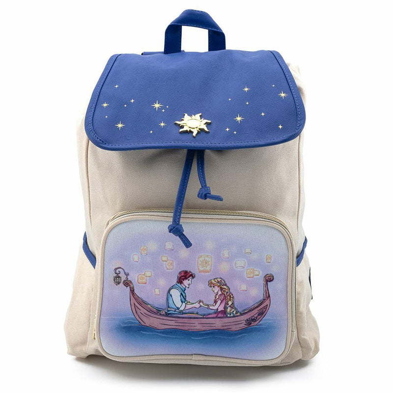 Loungefly Disney Tangled Rapunzel Flynn Slouch Backpack