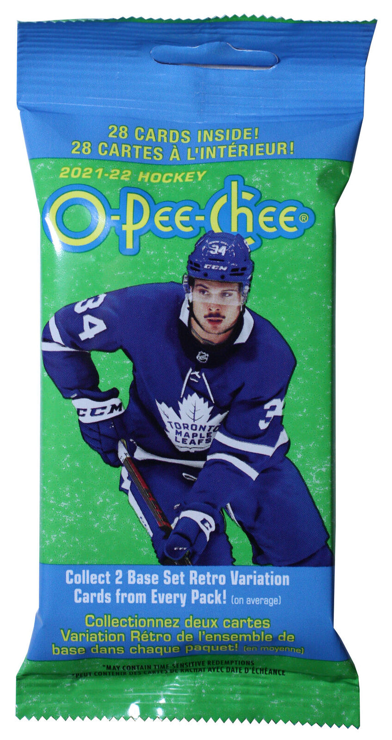 2021-22 Upper Deck O-Pee-Chee Hockey Fat Pack [28-Cards]
