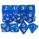 Eclipse Dice Set: Pacific Blue (11)