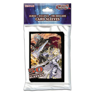 Konami Yu-Gi-Oh Deck Protectors - ALBAZ - ECCLESIA - TRI-BRIGADE (50 Sleeves)