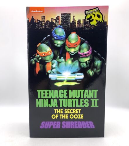 Neca Teenage Mutant Ninja Turtles 2 Secret of the Ooze 30th Ann. Super Shredder